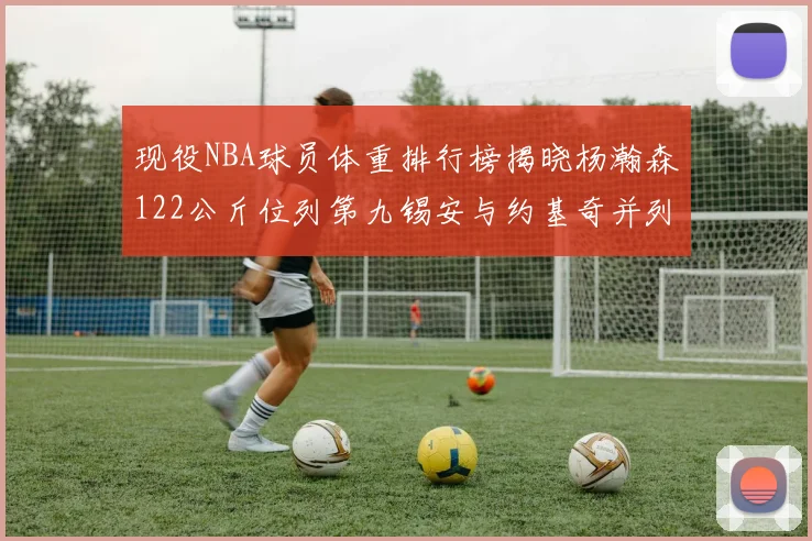 现役NBA球员体重排行榜揭晓杨瀚森122公斤位列第九锡安与约基奇并列第三