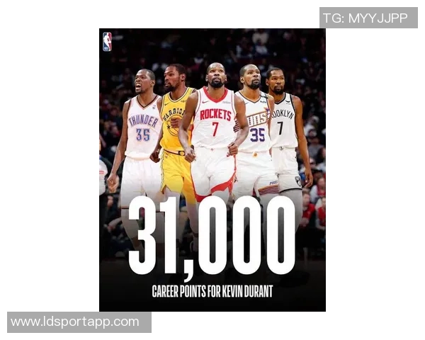 杜兰特再创历史里程碑31000分与三分命中数双双突破成就辉煌